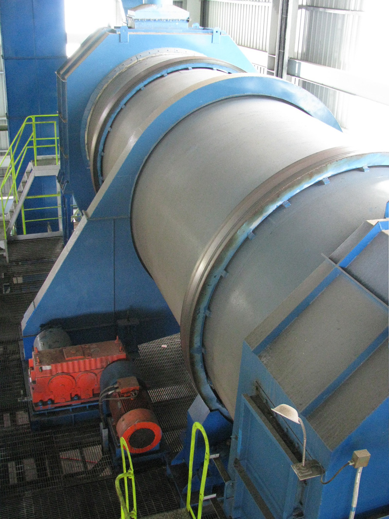 Drum drying machine