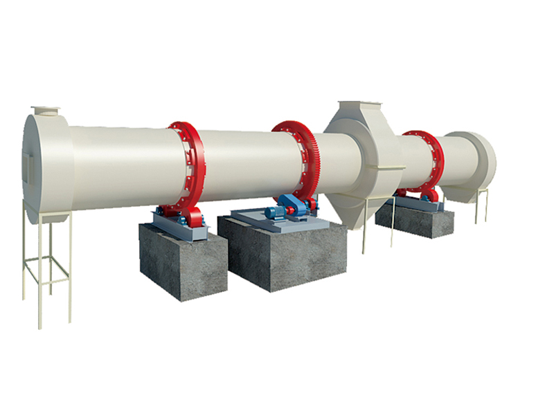 Refined sugar drying and cooling integrated machine