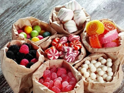 Sugar candy production plant