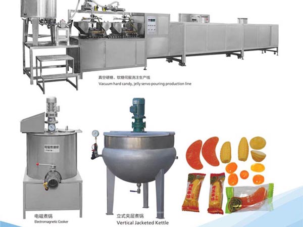 Hard Candy Gummy Candy Processing Machine