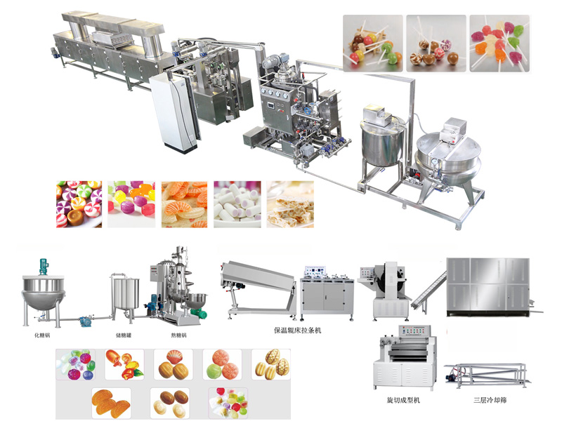 Automatic Hard candy making machine